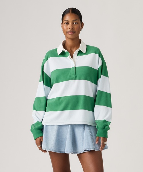 Levi's（リーバイス） ブラウス シャツ ラグビーシャツ レディース