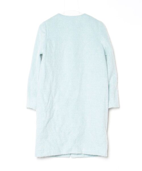 UNITED ARROWS（ユナイテッドアローズ） ノーカラーコート 36 ブルー