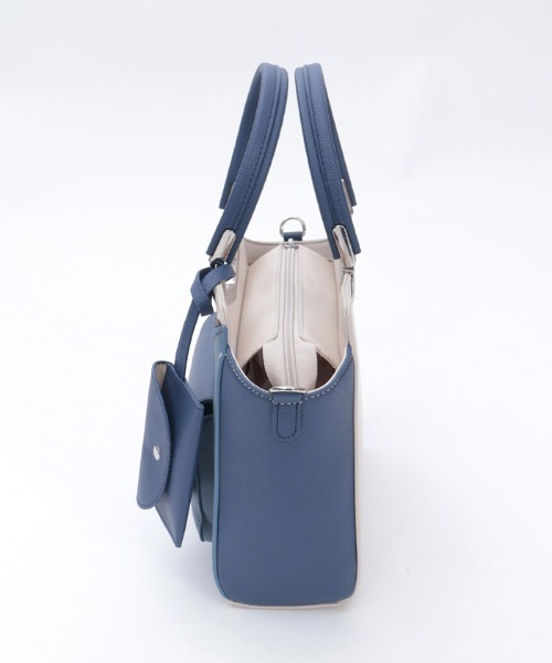 axes femme（アクシーズ ファム） ボストンバッグ エンボスフラップ