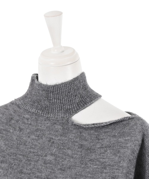 「Narcissus」 長袖ニット FREE グレー レディース_画像2