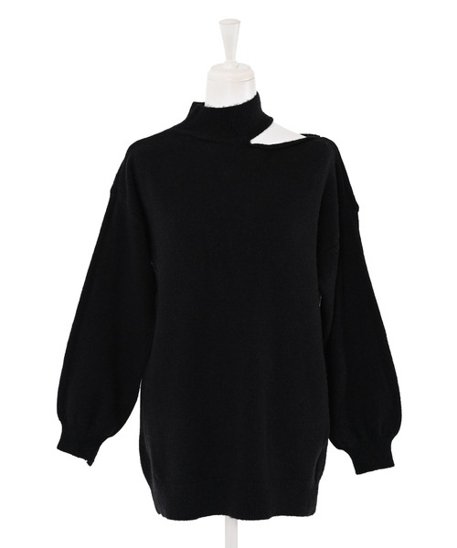 「Narcissus」 長袖ニット FREE グレー レディース_画像4