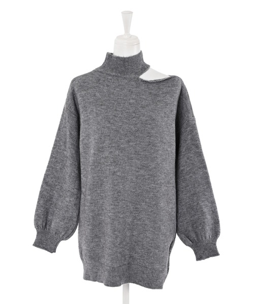 「Narcissus」 長袖ニット FREE グレー レディース_画像8