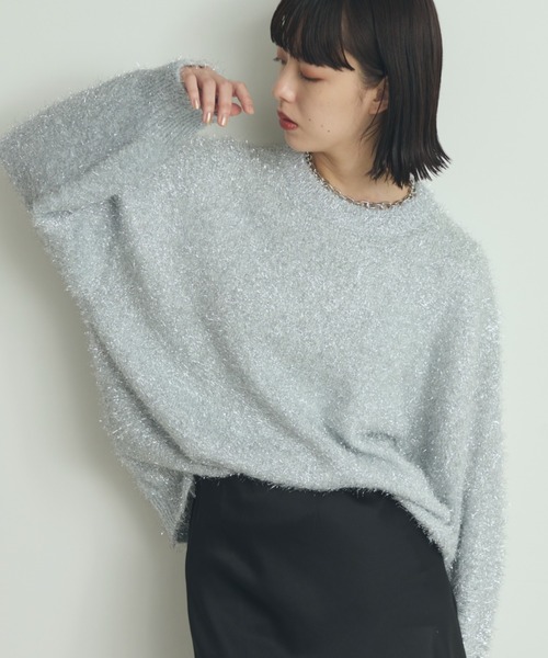 Paravion ParAvion(パラビオン) 長袖ニット FREE シルバー レディース : ZOZOTOWN Yahoo!店 - 通販 - Yahoo ...
