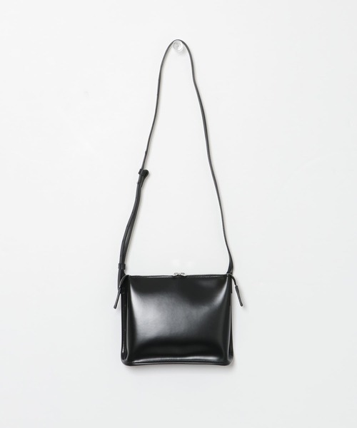 「PIENI」 ショルダーバッグ - ブラック メンズ_画像4