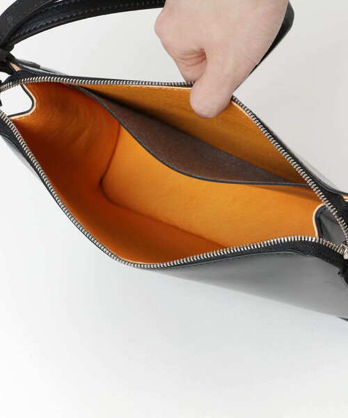 「PIENI」 ショルダーバッグ - ブラック メンズ_画像8