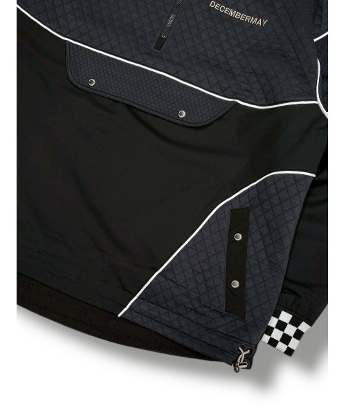 メンズウェア Decembermay Quilt quarterzip blouson DECEMBERMAY（ディセンバーメイ） ブルゾン アウター Quilt quarterzip