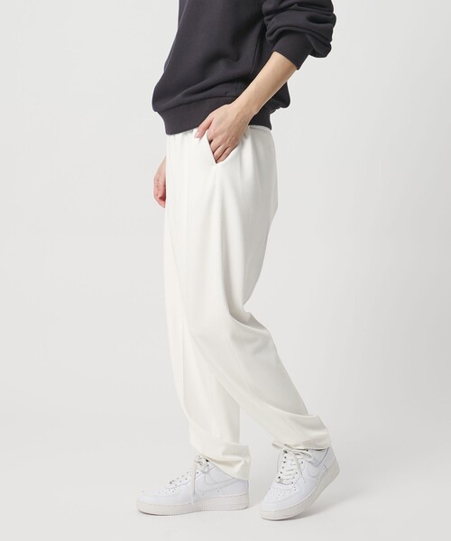 【送料込】marw united arrowsジョーゼットテーパード パンツ新作 MARW UNITED ARROWS（マルゥ ユナイテッドアローズ） ワイドパンツ