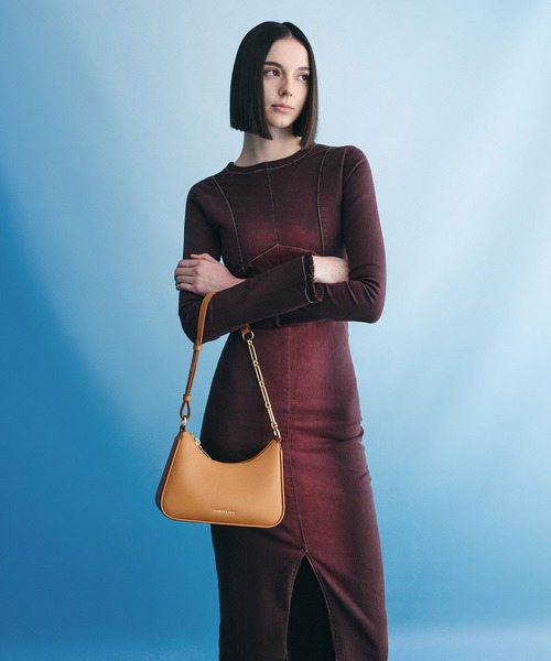 「CHARLES \u0026 KEITH」 ショルダーバッグ S スミクロ レディースの画像