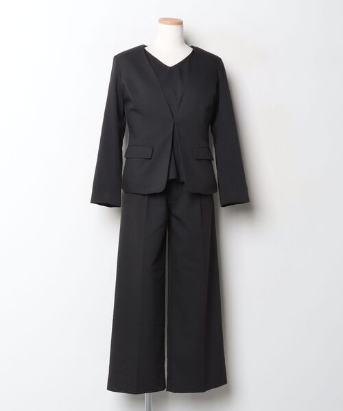 dress lab  パンツスーツ　9号 DRESS LAB（ドレスラボ） パンツスーツ S ネイビー レディース