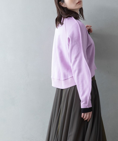 「MARECHAL TERRE」 スウェットカットソー MEDIUM ピンク レディース_画像2