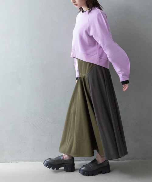 「MARECHAL TERRE」 スウェットカットソー MEDIUM ピンク レディース_画像4