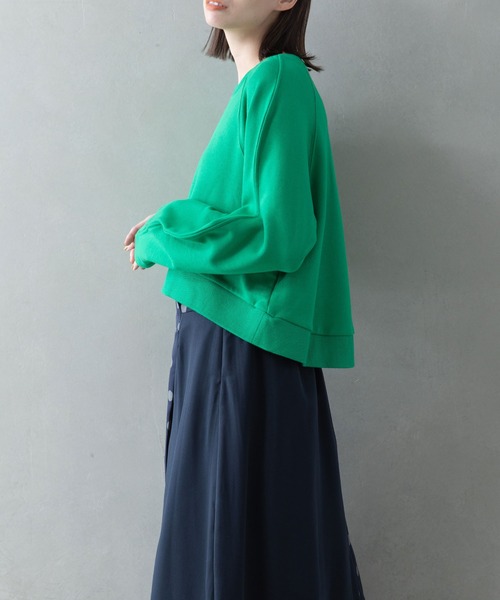 「MARECHAL TERRE」 スウェットカットソー MEDIUM ピンク レディース_画像6