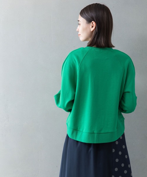 「MARECHAL TERRE」 スウェットカットソー MEDIUM ピンク レディース_画像7