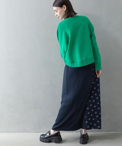「MARECHAL TERRE」 スウェットカットソー MEDIUM ピンク レディース_画像9