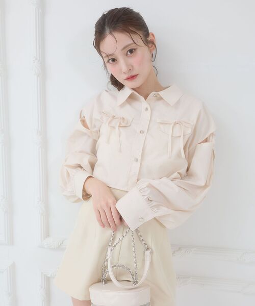 MAJESTIC LEGON（マジェスティックレゴン） ブラウス シャツ キラキラ