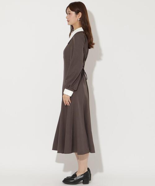 「AND COUTURE」 長袖衣装 FREE 薄墨色 レディース