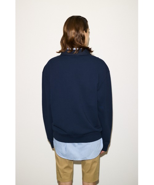 「THROW by SLY」 長袖ポロシャツ FREE 杢グレー レディース_画像7