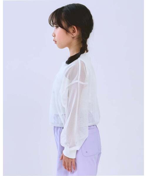minimal（ミニマル） tシャツ 「安心インナーつき」メッシュ長袖T