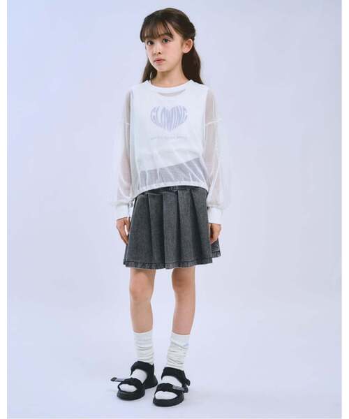 minimal（ミニマル） tシャツ 「安心インナーつき」メッシュ長袖T