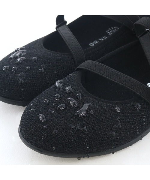 「cava cava」 フラットパンプス 24.5cm ブラック レディース_画像6