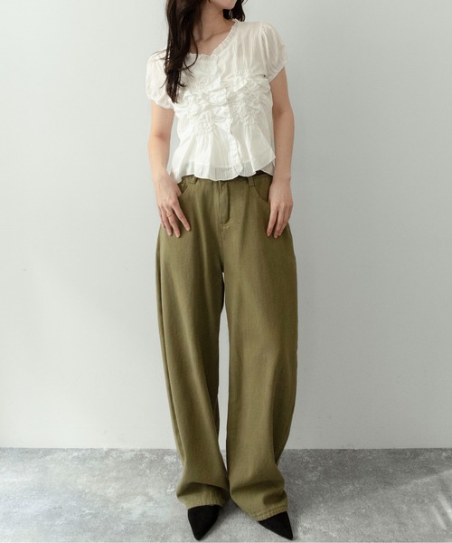 on：nue（オンニュ） ブラウス シャツ 半袖 「on:nue」「お気に入り