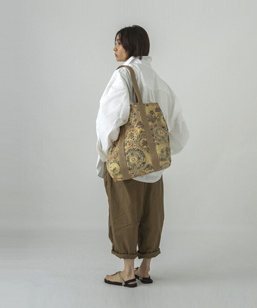 「SUBLIME」 トートバッグ ONE SIZE ベージュ メンズ_画像5