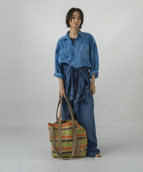 「SUBLIME」 トートバッグ ONE SIZE ベージュ メンズ_画像8