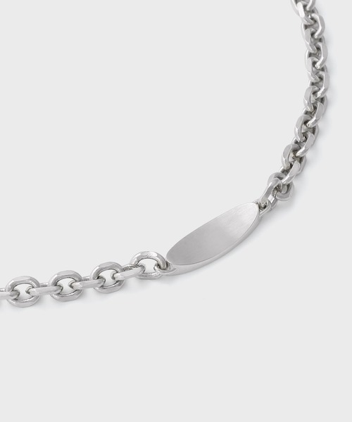 ブレスレット “Curved Oval” ブレスレット「260913 240」 メンズの画像
