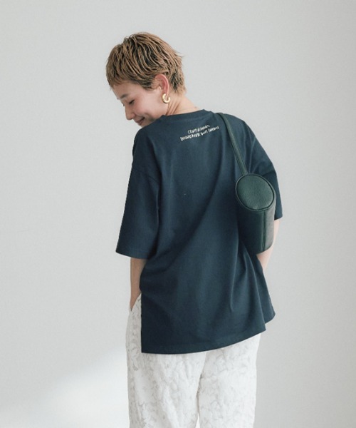 pual ce cin tシャツ 「＠kokiminitaコラボ／WEB限定」ロゴプリント