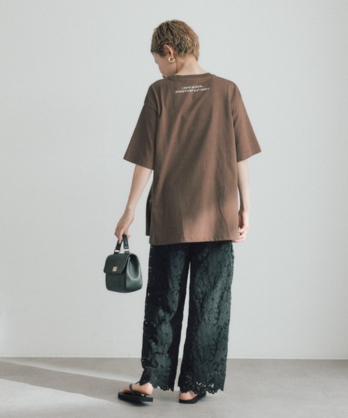 pual ce cin tシャツ 「＠kokiminitaコラボ／WEB限定」ロゴプリント