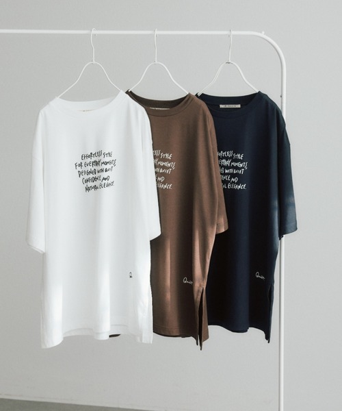 pual ce cin tシャツ 「＠kokiminitaコラボ／WEB限定」ロゴプリント