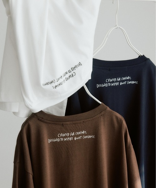 pual ce cin tシャツ 「＠kokiminitaコラボ／WEB限定」ロゴプリント