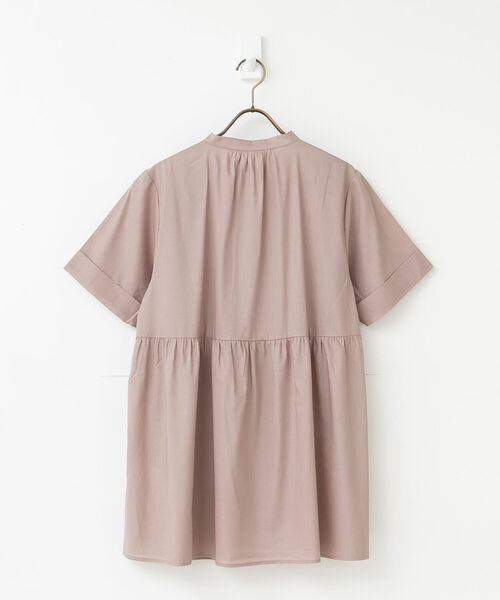 「Afternoon Tea」 半袖チュニック MEDIUM ネイビー レディース_画像7