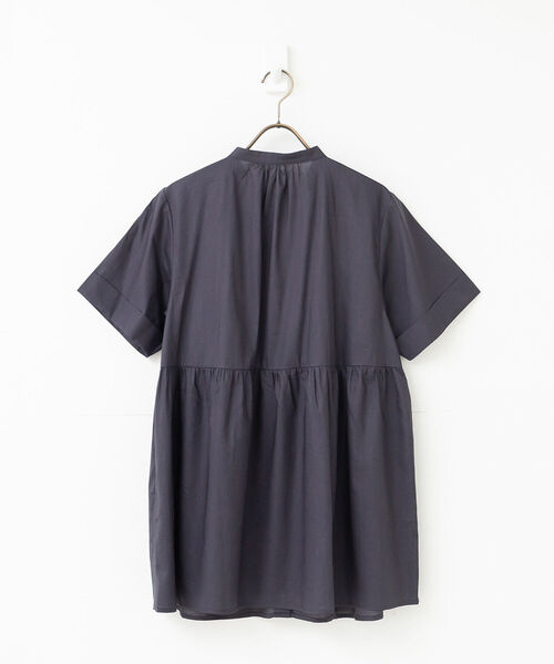 「Afternoon Tea」 半袖チュニック MEDIUM ネイビー レディース_画像8