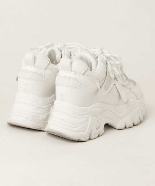 「Lace Ladies」 「fashion」ローカットスニーカー 24cm ホワイト レディース_画像2