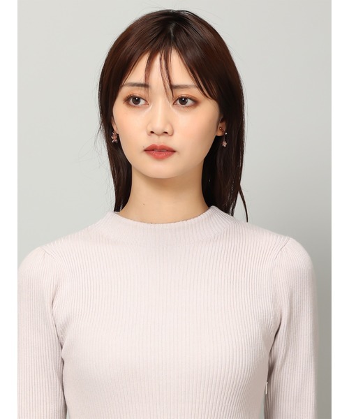 「MISCH MASCH」 ドッキングワンピース フリ- ベージュ レディース_画像4