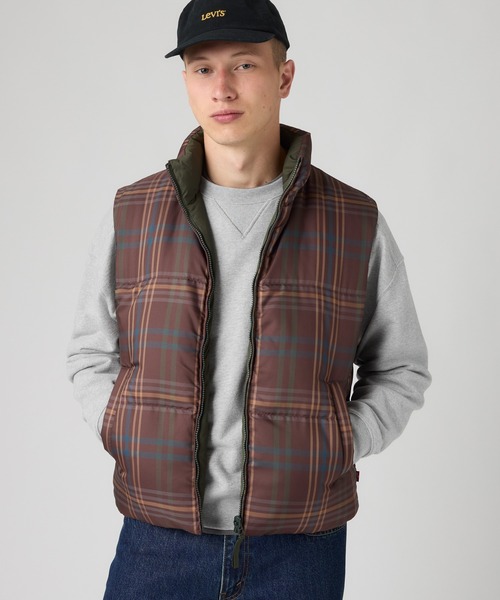 Levi's（リーバイス） ダウンベスト ベスト ロックウェル リバーシブル
