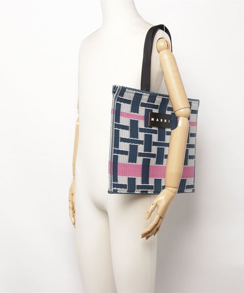 MARNI MARKET 「MARNI MARKET」 トートバッグ FREE ブルー レディース