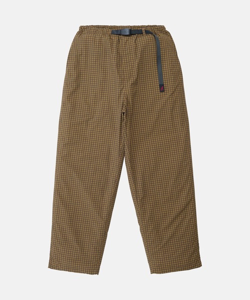 Gramicci（グラミチ） ワイドパンツ パンツ MINI CHECK NYLON PANT