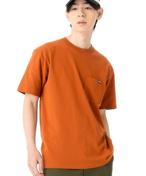半袖Tシャツ★ニューエラ★59FIFTY CAP DESCRIPTION TAWNY PORT NEW ERA tシャツ ニューエラ 半袖Tシャツ ONSPOTZ別注 ポケット