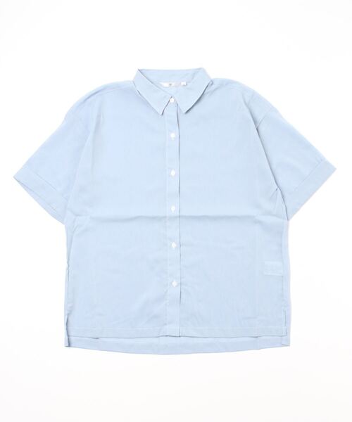 ブラウス シャツ 「着用しわ軽減/吸水速乾」バックボタンブラウス レディース 着用しわ軽減/吸水速乾】バックボタンブラウス （シャツ