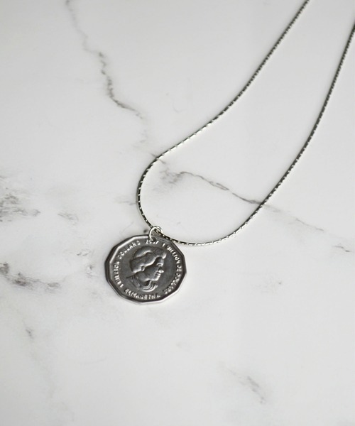 【2000Archives】★人気商品★ペンダントネックレス BROTHERHOOD ネックレス 「earyear」カナダ ペニーコイン