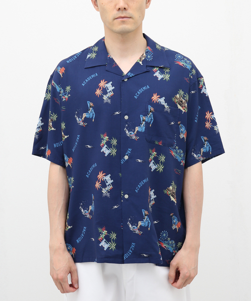 B.C STOCK シャツ オーバーサイズアロハシャツ ”GENTLEMEN
