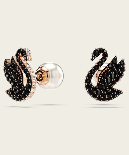 新品未使用SWAROVSKI スタッドピアス クリスタル・パール15,400円 SWAROVSKI ピアス 「公式」「スワロフスキー」Matrix スタッド