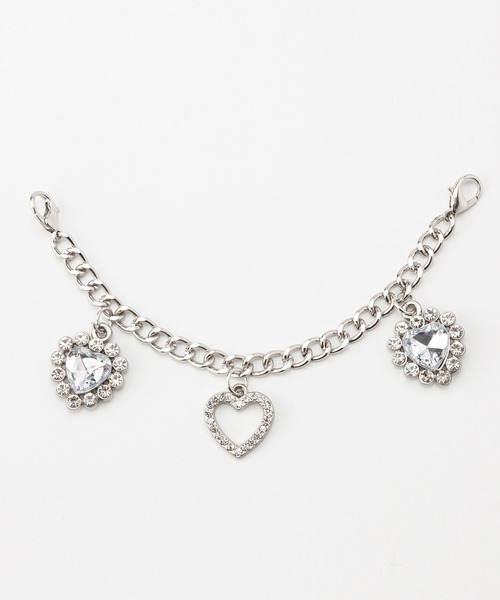 MARS♡ハートビジューチェーンベルト・チャーム♡美品♡平成♡激レア♡ゴールド MARS♡ハートビジューチェーンベルト・チャーム♡美品♡平成♡激