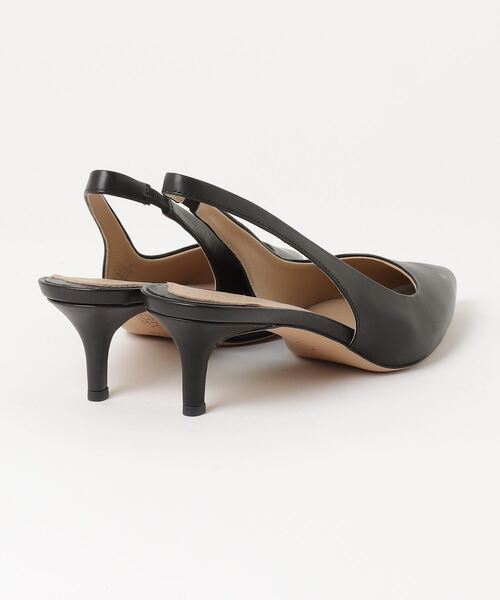 LAUREN RALPH パンプス Lolah バーニッシュド レザー バック