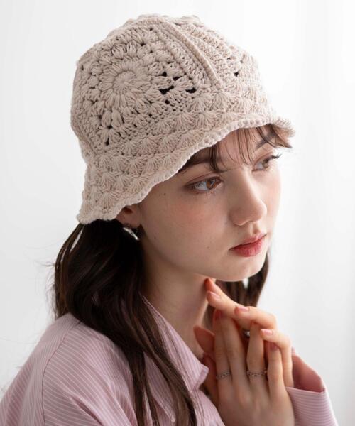 RNA 完売品！タグ付き　新品　インヤン　クロシェハット　ニット帽 NEW ERA ニューエラ ハット 帽子 クロシェ ニットバケット Croche