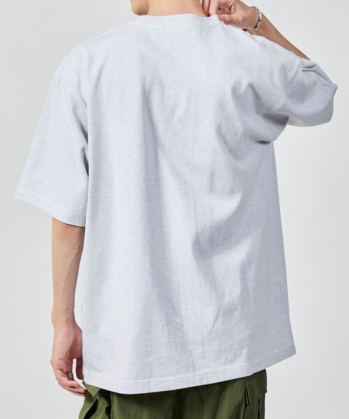  ★半袖 クルーネック ペイズリー トップス Tシャツ FREAK'S STORE tシャツ ヘビーウェイト NO-SIDE SEAM クルー