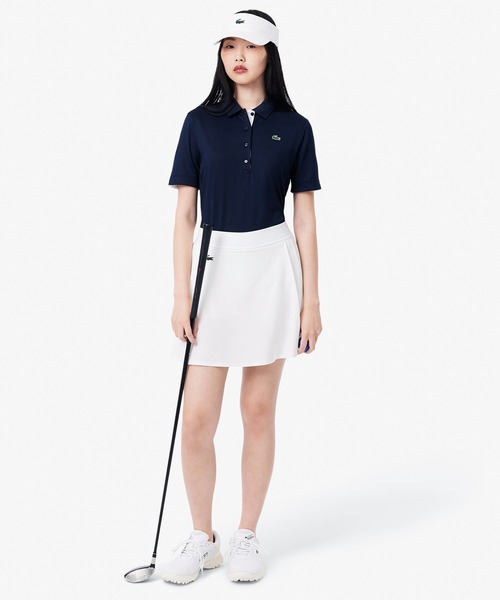 【美品】LACOSTE レディース ゴルフシャツ サイズM LACOSTE ゴルフ レディースウエア｜ゴルフ｜スポーツ おすすめ