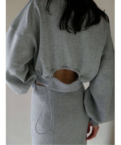 トレーナー スウェット backopen sweat set up レディース backopen sweat set up | Katrin TOKYO